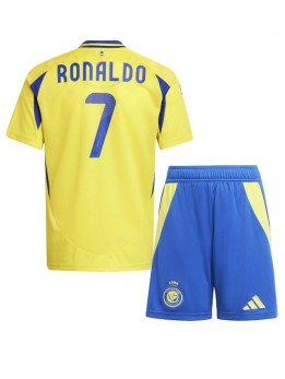 Al-Nassr Cristiano Ronaldo #7 Dječji Domaci Dres kompleti 2024-25 Kratak Rukavima (+ kratke hlače)